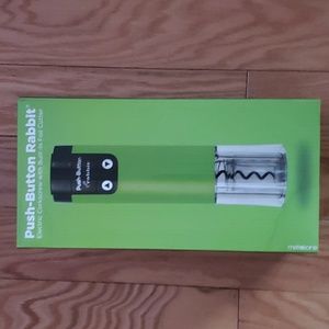 Rabbit Corkscrew NIB Push Button
